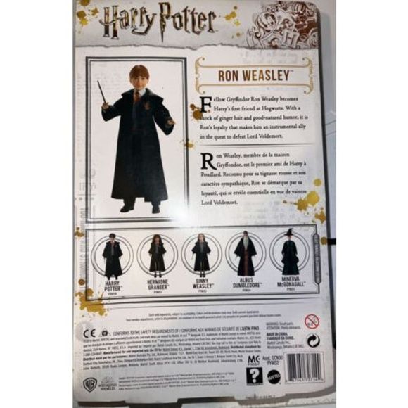 2018 Mattel Harry Potter Wizarding World set of four dolls Ron Hermione Ginny - Picture 8 of 8